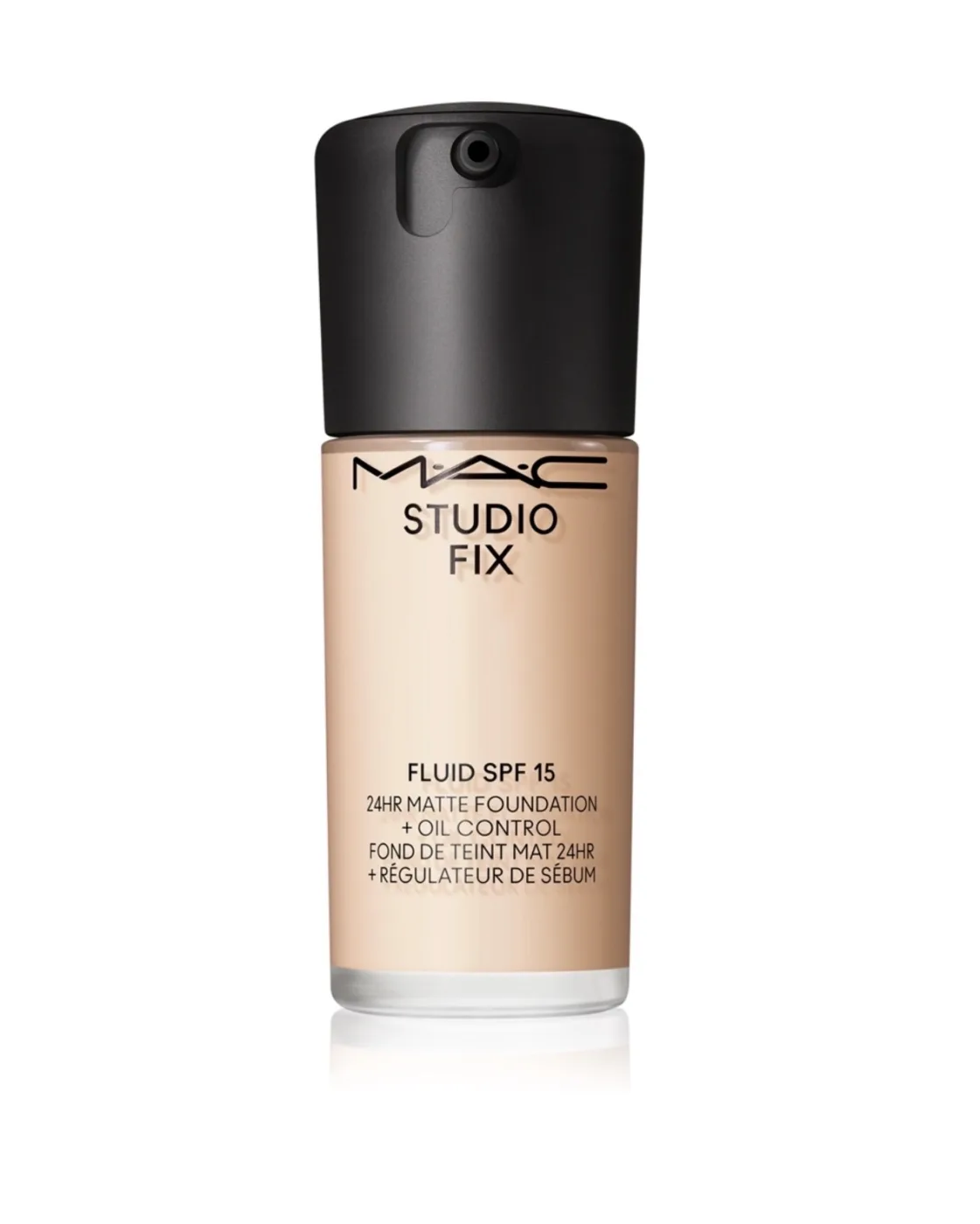 MAC Cosmetics Studio Fix Fluid SPF 15 24HR Matte Foundation + Oil Control — Colori: NC12