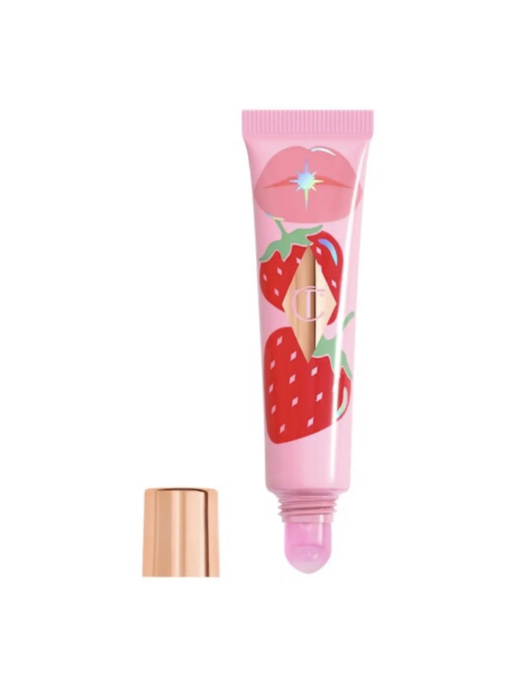 Unreal Lips Healthy Glow Nectar Oil - Olio per labbra — Colore: STRAWBERRY VANILLA